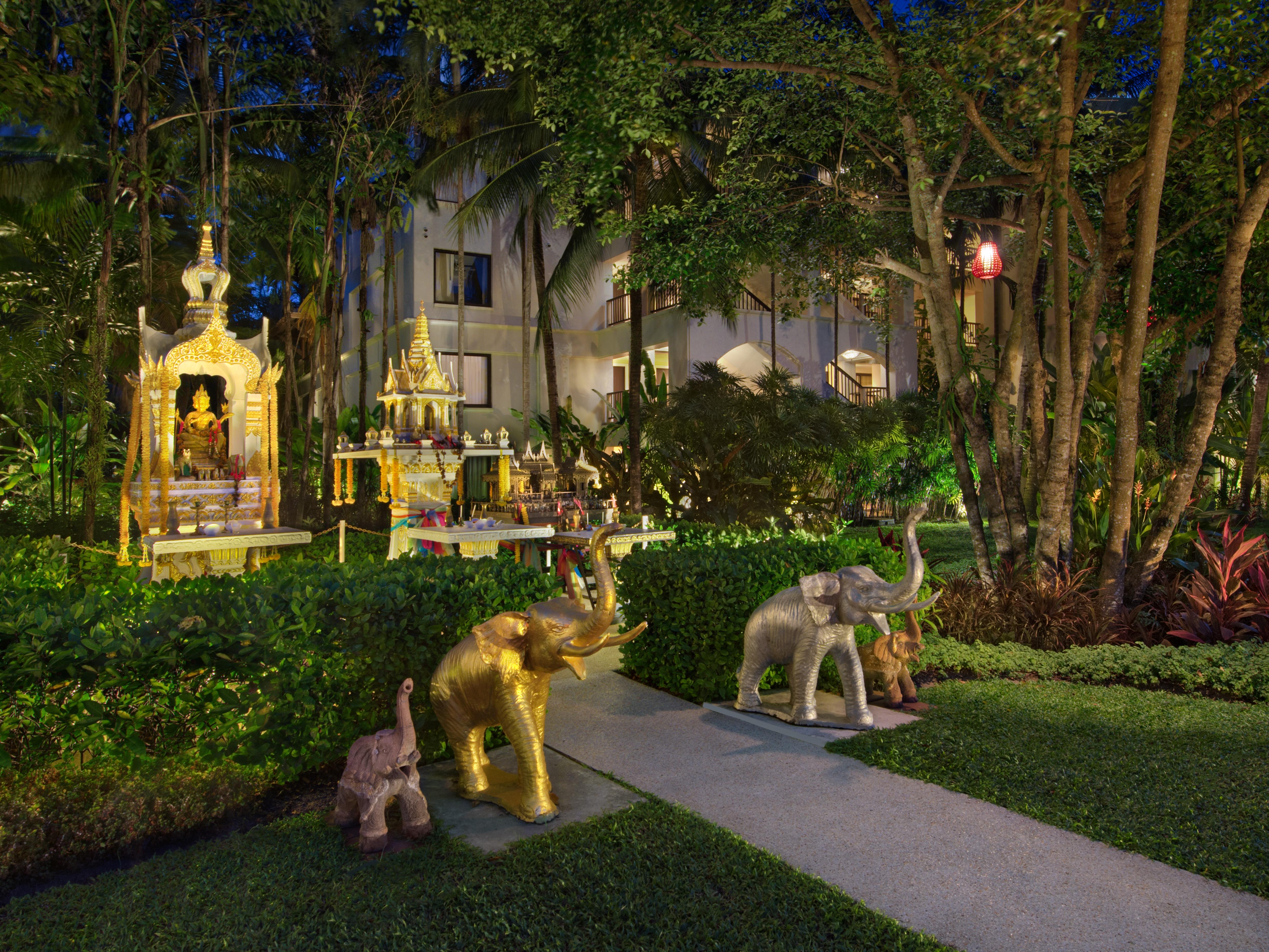 Resort Grounds - Temple